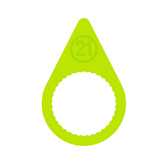 CP21 Loose Wheel Nut Indicators Lug Nut Indicator 21mm